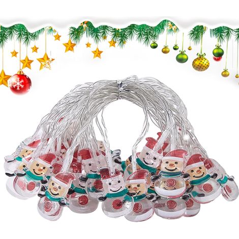 De NolDcorations De Guirlandes Lumineuses Bonhomme De Neige (1/5)