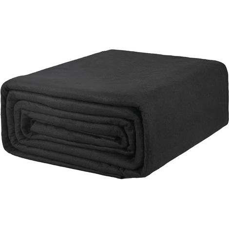 Tapis de sol géotextile pour piscine hors sol Diamètre 3,7 m Protection contre perforations et déchirures Installation facile (1/5)