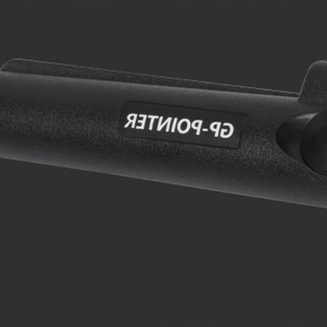 Handmetalldetektor mit schneller Erkennung, robustes ABS-Gehäuse, tragbarer Metallsucher-Scanner für die Innenüberwachung, Schwarz (1/5)