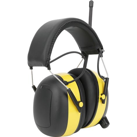 Casque antibruit électronique avec protection auditive, radio numérique AM/FM stéréo (1/5)