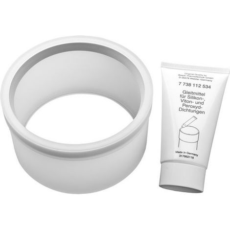 Reduzierung Abgas DN110 - DN100 verpackt