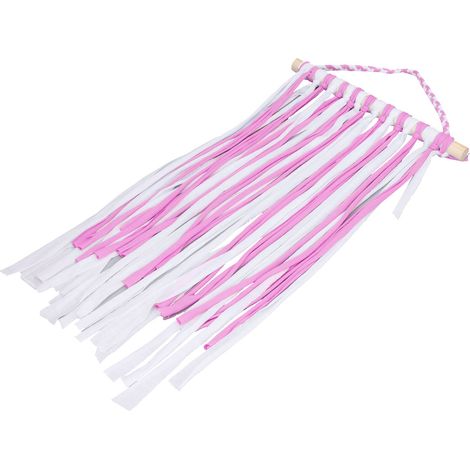 Porte-bow léger en tissu et hêtre, fonction décorative, plusieurs coloris pour cheveux de fille, violet (1/5)