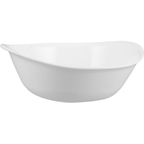 Petite Bassine Ovale Plastique Transparent pour Lavabo Visage Portable et (1/5)
