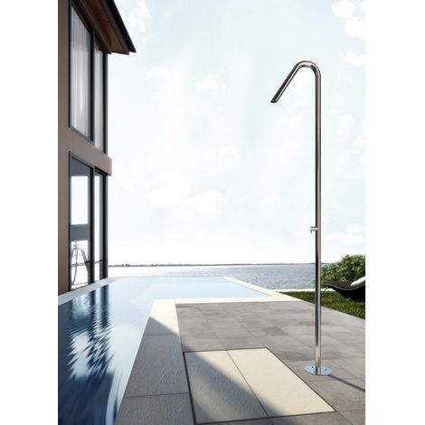 Fontealta Pooldusche TWIGGY CS40 poliert, Montage am Boden (1/3)