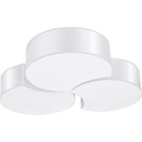 CIRCLE 3B white ceiling lamp (1/5)