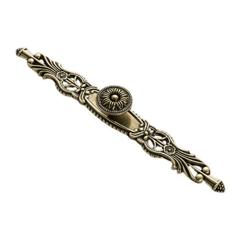 Möbelgriffe im Vintage-Stil, 160 mm Mittenabstand, Türgriffe in Bronzefarbe, geeignet für Küchenschränke (2 Stück) (1/5)
