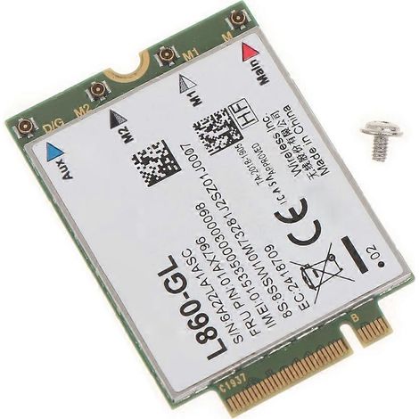 4G-Modul Fibocom L860-GL WWAN-Karte für Lenovo ThinkPad X1 Carbon 7. Generation, P43 (1/5)