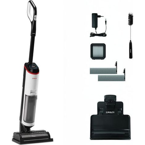 Polti WD30C aspirapolvere senza filo Nero, Grigio, Bianco Senza sacchetto (1/5)