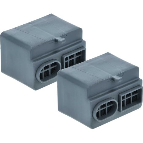 vhbw 2x filtro sostituisce Liebherr 743455700 per frigorifero - Filtro ai carboni attivi