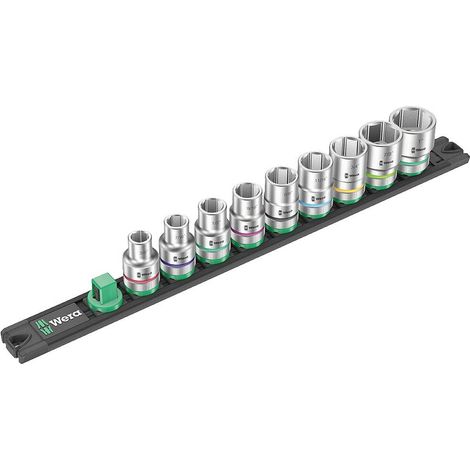 Wera Barra Magnetica per Chiavi a Tazza C Imperial 9 pezzi nera (1/5)