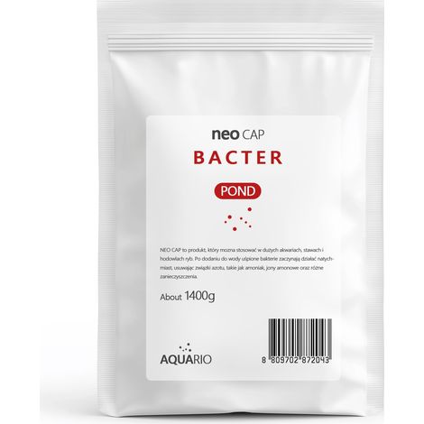 NEO CAP Bacter Pond 1400G bacterias PARA acondicionador de estanques 100000L