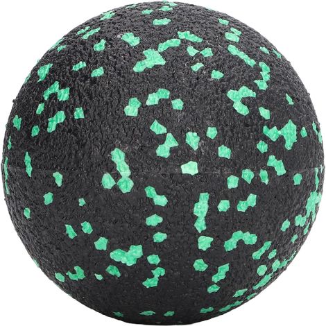 Balle de massage ronde de type crosse pour la relaxation musculaire et les fascias  balle de fitness légère et haute densité de 7,9 cm (3,1 pouces). (1/5)