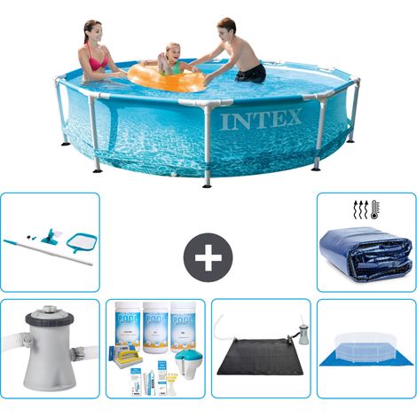 Intex Piscine Tubulaire Ronde - 305x76 cm - 7-pièces S20377 (1/5)