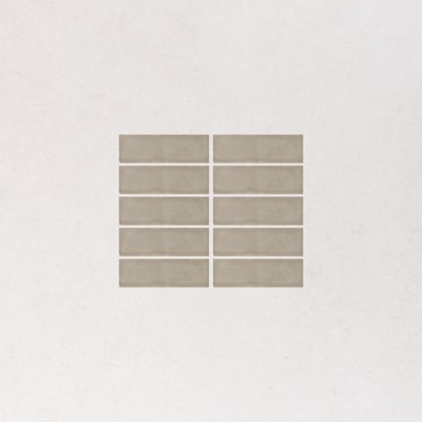 Carrelage Effet Zellige Gris CASABLANCA Ash 5x15cm (1/4)