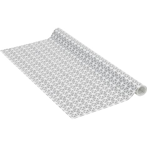 Papier adhésif Daniela Taupe Motif rétro Taupe 45 cm x 1,5 m Épaisseur 95μ Film Autocollant pour Meuble et Cuisine Film décoratif Papier Peint PVC sans phtalates Fabriqué en UE (1/5)
