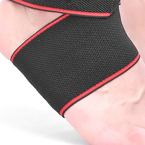 Cette attelle de cheville en fibre élastique, fabriquée en matériau Chinlon, soulage la douleur, ne nécessite aucun réglage et offre un soutien de la cheville en cas d'arthrite, de tendinite et d'ento (1/5)