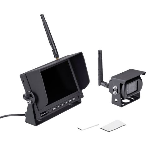 Midland Truck Guardian PRO Funk-Rückfahrvideosystem 4 Kamera-Eingänge, Abstandshilfslinien, IR-Zusat (1/5)