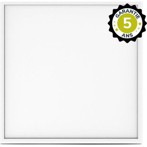 Dalle LED Blanc Backlit 595 x 595 mm 25W 3000K - Garantie 5 ans Miidex Lighting® (1/5)