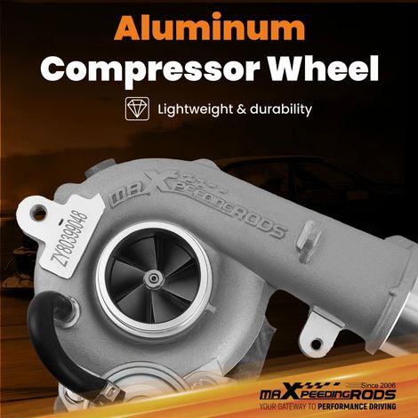 Turbocompresor, 30 cm de largo, 27 cm de ancho, 23 cm de alto, 8250 g de peso, compatible con modelos de coches compactos. (1/5)