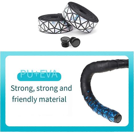 Fahrradgriffe mit Lenkerband für komfortables Fahren, 2er-Set, B--