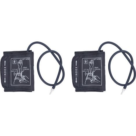 Brassard Tension Artérielle Enfant Réglable 6.7‑8.7 Pouces, 2 Pièces, Compatible Moniteur Pression Sanguine (1/5)