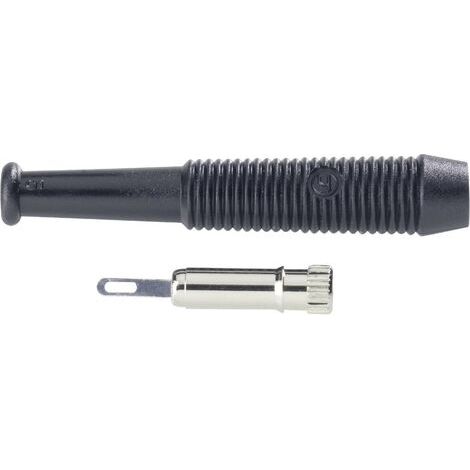 Fiche banane femelle Ø de la broche: 2 mm Hirschmann Test & Measurement MKU 1 930320100 noir 1 pc(s) (1/5)
