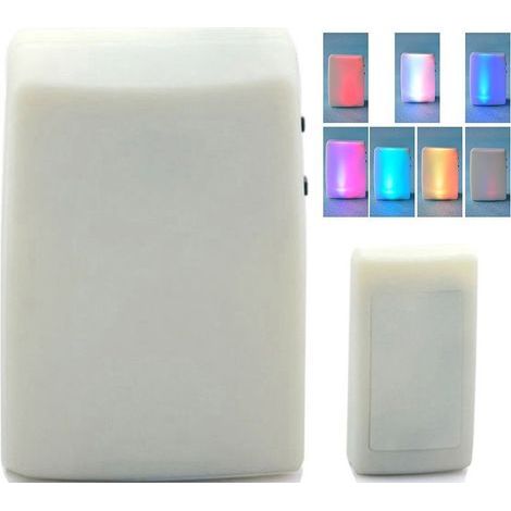 Kabellose, wasserdichte Türklingel mit einer Reichweite von 300 Metern. Das Set besteht aus einem Sender und einem Empfänger zum Einstecken, die Lautstärke ist einstellbar. Geeignet für Zuhause und Bü (1/3)