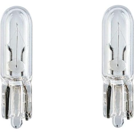 2x Ampoule T5 2W 24V camion fourgon voiture tracteur véhicule agricole réparation changement éclairage lumière