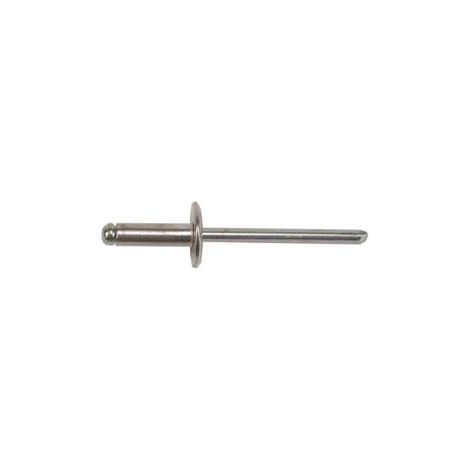 RIVETTI IN ALLUMINIO TESTA LARGA- - ø mm.4,8x16 - 250 pezzi