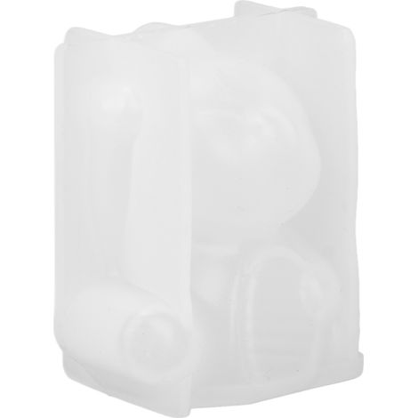 Moule en silicone 3D pour époxy, bougie parfumée, savon artisanal DIY, forme animale, moule à paraffine, kit de coulée résine, décoration créative, moule souple réutilisable. (1/5)