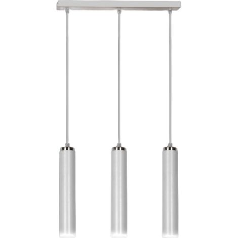 Lampadario Emibig Luna 3 Bianco/Cromo 3xGU10 10W 100cm (1/4)