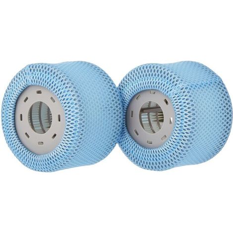 Lot de 2 cartouches filtrantes de rechange pour jacuzzi 90 plis Blanc Taille unique