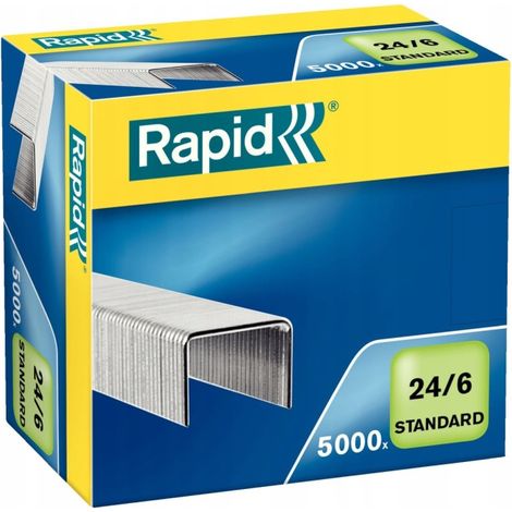 Punti metallici Rapid Standard 24/6 /5000/ (1/2)