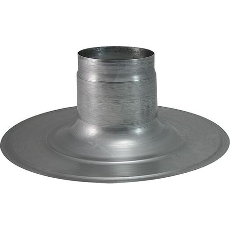 Buderus Flachdach-Klebeflansch für Luft-/Abgas-Dachdurchf. senkrecht - Ø 125 mm - H 150 mm