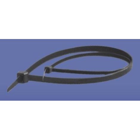 Fascetta stringicavo 9 mm 750 mm nera UV 750/9 OZC 90-750 UV 25.155 /50 pezzi/