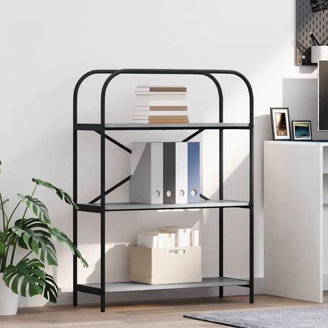 Bücherregal Graues Sonoma 80 x 30 x 109 cm Holzwerkstoff (1/5)