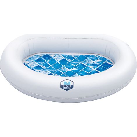 Vaschetta Lavapiedi Gonfiabile 87x68x14 cm NetSpa Bianca