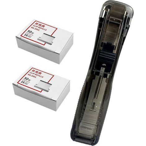 Agrafeuse portable TEHAUX avec distributeur de trombones, outil (1/5)
