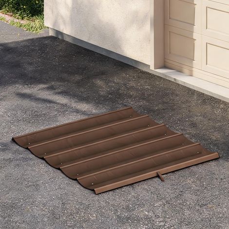 Tonnelle de jardin café en tela Poliéster 250 x 255 x 6 cm (1/5)