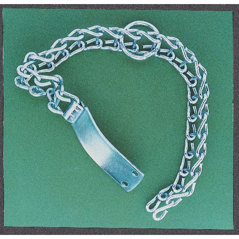 PL COLLARE P/CANI ACCIAIO ZINCATO 40 CM (1/2)