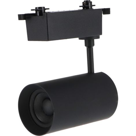 IluminaShop - Altavoz Bluetooth para Carril Negro Monofasico IP20 (1/3)