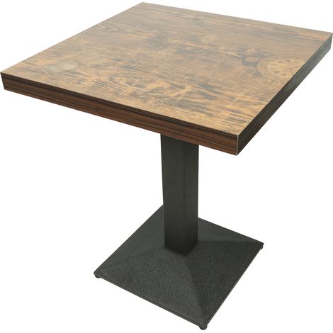 Skecten Mesa de Bar Mesa de Bistro Mesa de Comedor Cuadrado Vintage 60X75cm para 2 a 4 personas SKY0827 (1/5)