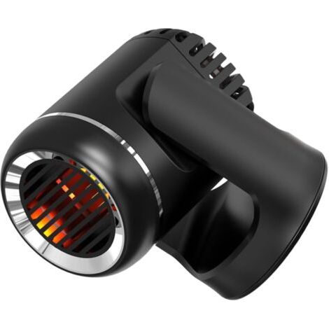 Chauffages de voiture portables, ventilateur de refroidissement pour véhicule, chauffage portable, ventilateur de chauffage portable pour pare-brise de voiture, désembueur ABS