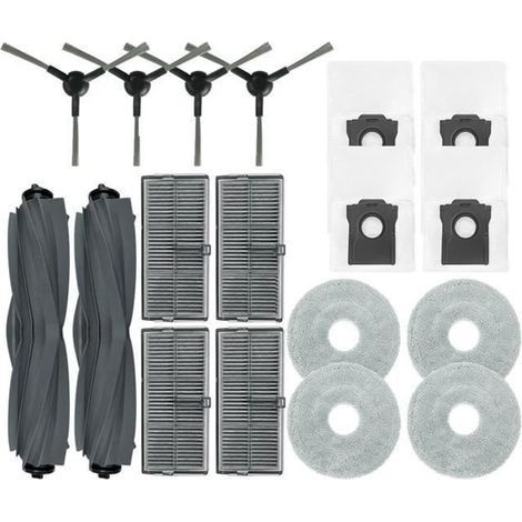 Zubehör für den Dreame L10s Pro Ultra Saugroboter – Seitenbürste – HEPA-Filter – Staubbeutel (1/4)
