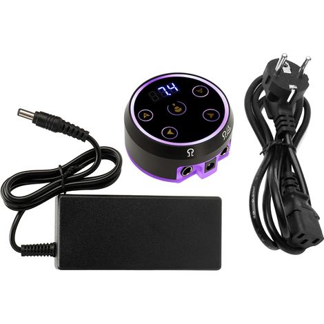 Régulateur de Puissance pour Machine à Tatouage avec Affichage LED - Transformateur Beauté - Prise EU (1/5)
