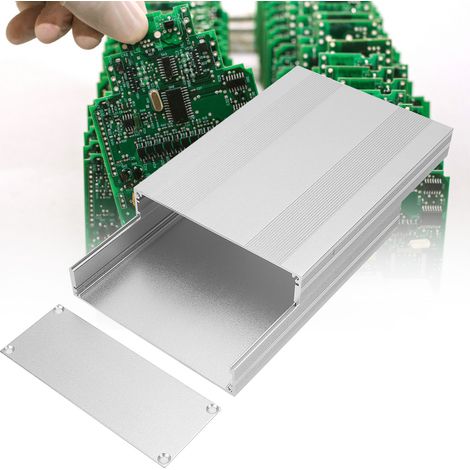 54x145x200mm Aluminium-Elektronikgehäuse für Leiterplattenkühlung (1/5)