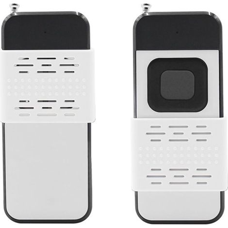 Brand New 1-Button Wireless Remote Controls, 1000m Range, /433MHz Long Distance, Garage Door Access - (Color: Beige) (1/5)