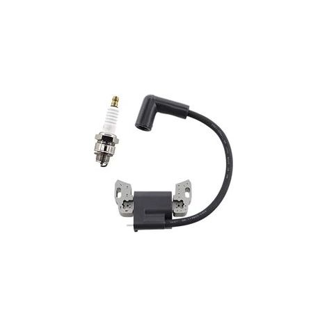Bobine dallumage avec Bougie dallumage pour 593872 799582 798534 Compatible avec Briggs & Stratton 08P500 08P600 093J02 09P600 09P700 08P502 09P602 09P702 550E-550EX moteur