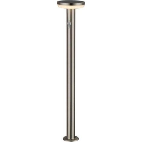 Borne LED Solaire 80cm 4.4W IP44 avec détecteur de présence - Bl (1/3)