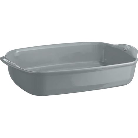 Grand Plat Rectangulaire Ultime – Pour 10 à 12 Personnes – Céramique Haute Résistance – Cuisson Homogène et Service du Four à la Table – Coloris Perle – Fabriqué en France (1/5)